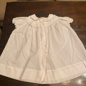 Feltman Brothers Vintage White Lace Trimmed Infant Dress 3M